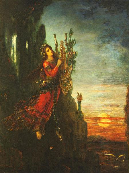 Gustave Moreau Sappho oil painting image